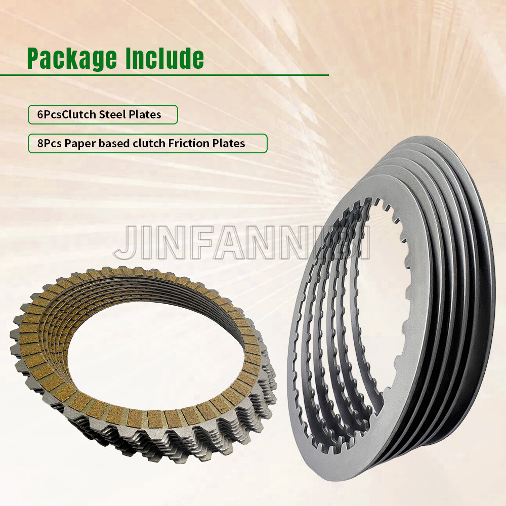 Clutch Friction Steel Plates Kit for Harley-Davidson Sportster 883 1200 1991-22