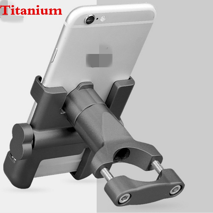 3.5″-6.5″Cell Phone Holder Motorcycle Bike Handlebar Moped Scooter Mount Holder