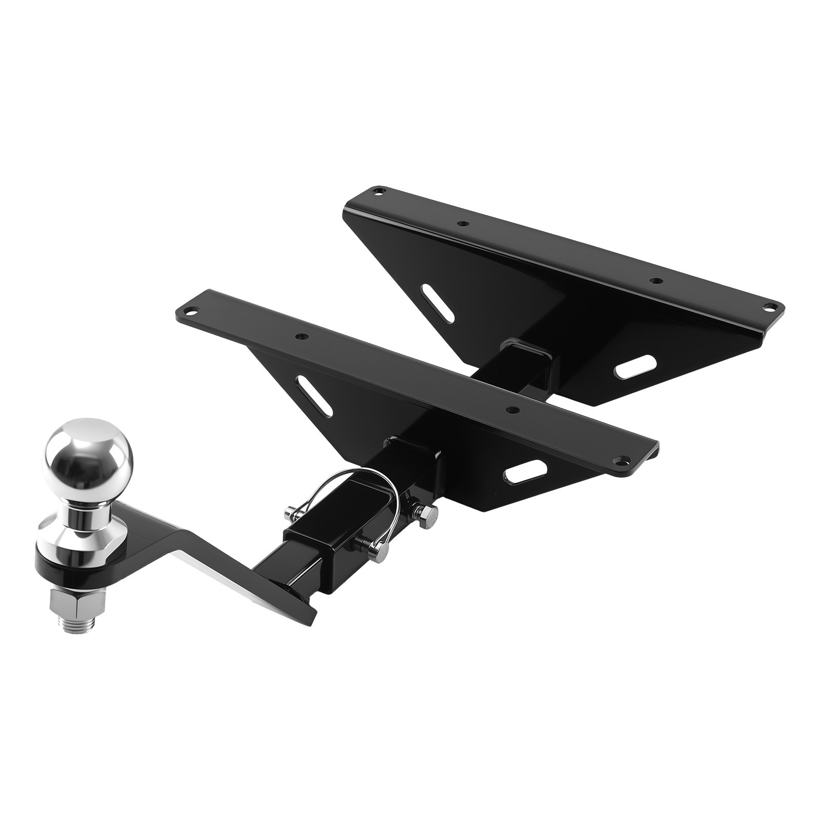 11″ Height Trailer Hitch for HD Tri-Glide/Freewheeler 2011+ Chrome Ball Mount