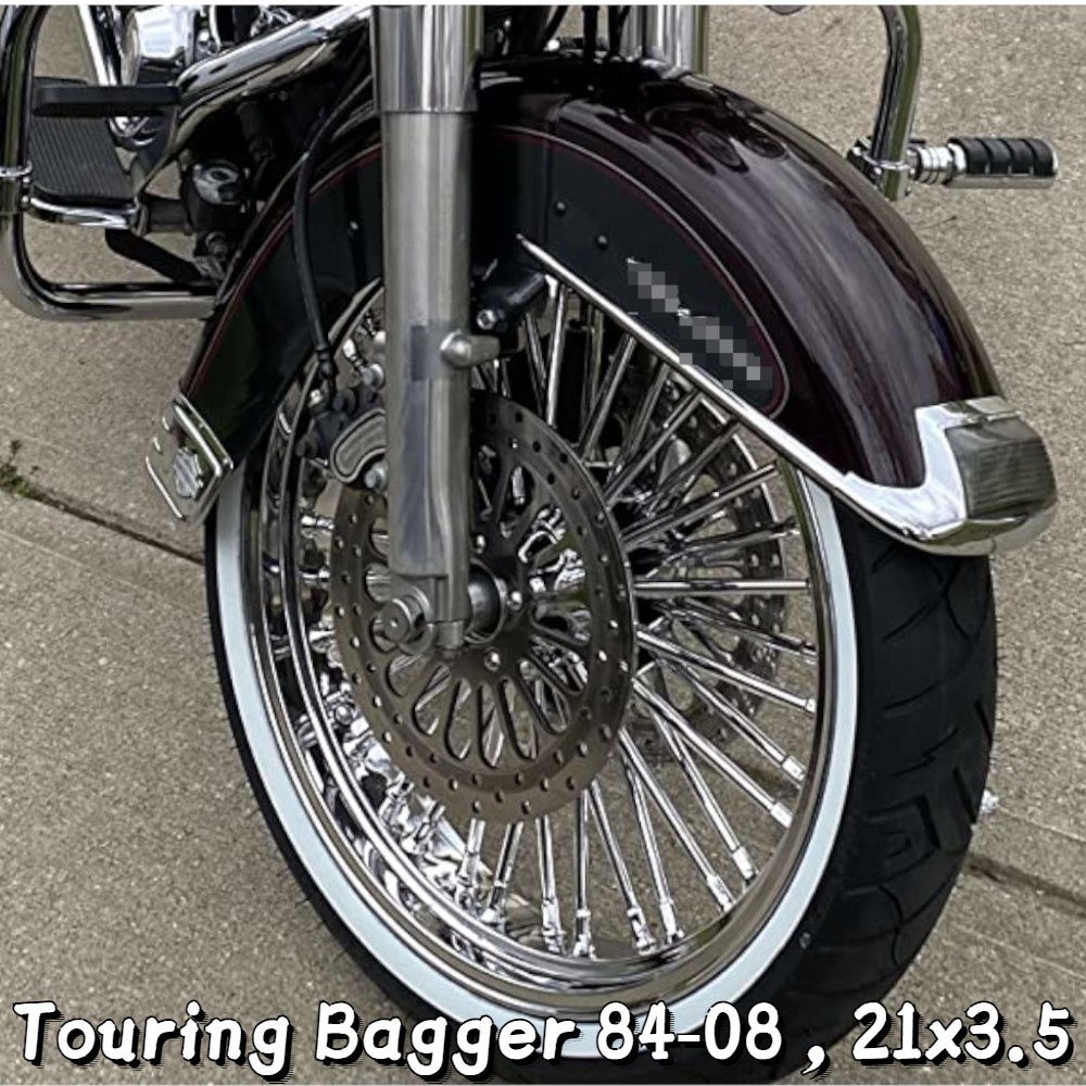 Touring Bagger 21″ 21×3.5 Fat Spoke Front Wheel Rim for Harley Road Glide FLHTC