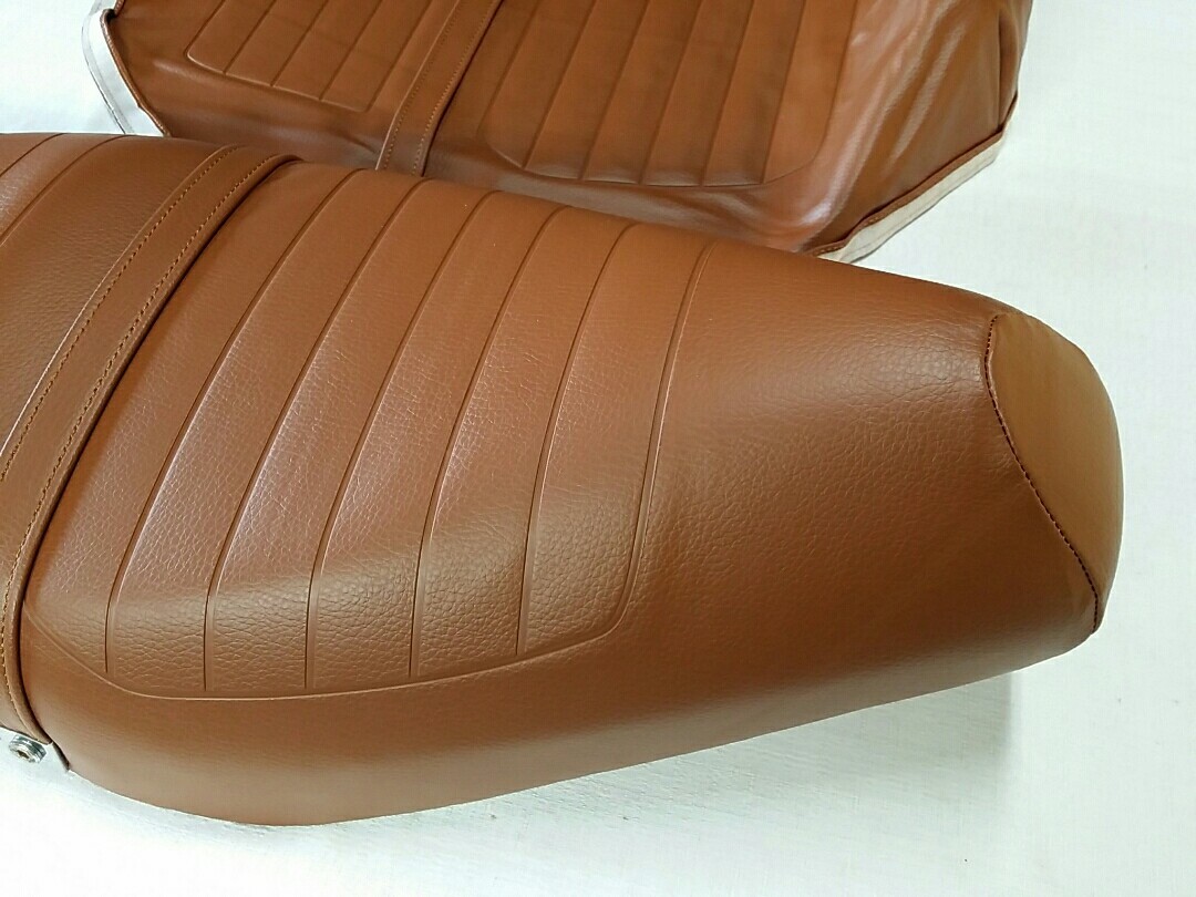 HONDA CH125 CH150 SEAT COVER ELITE 1984 MODEL SEAT COVER BROWN + STRAP (H*-327)