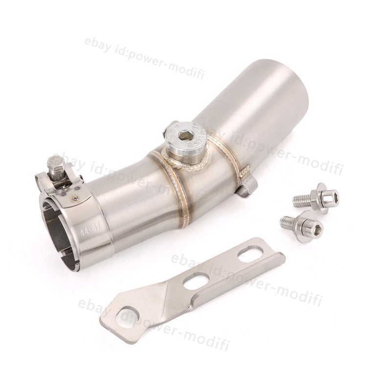 For Kawasaki Ninja 650R EX650 2006-2011 Exhaust Mid Pipe Slip On Muffler ER6N F