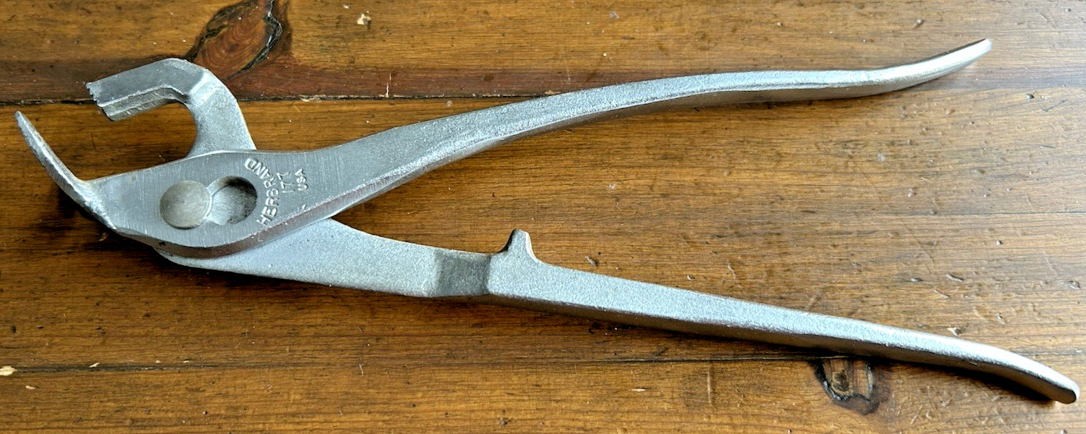 NOS ? Vintage Automotive Battery Terminal Post Pliers Tool Herbrand #177 Mint