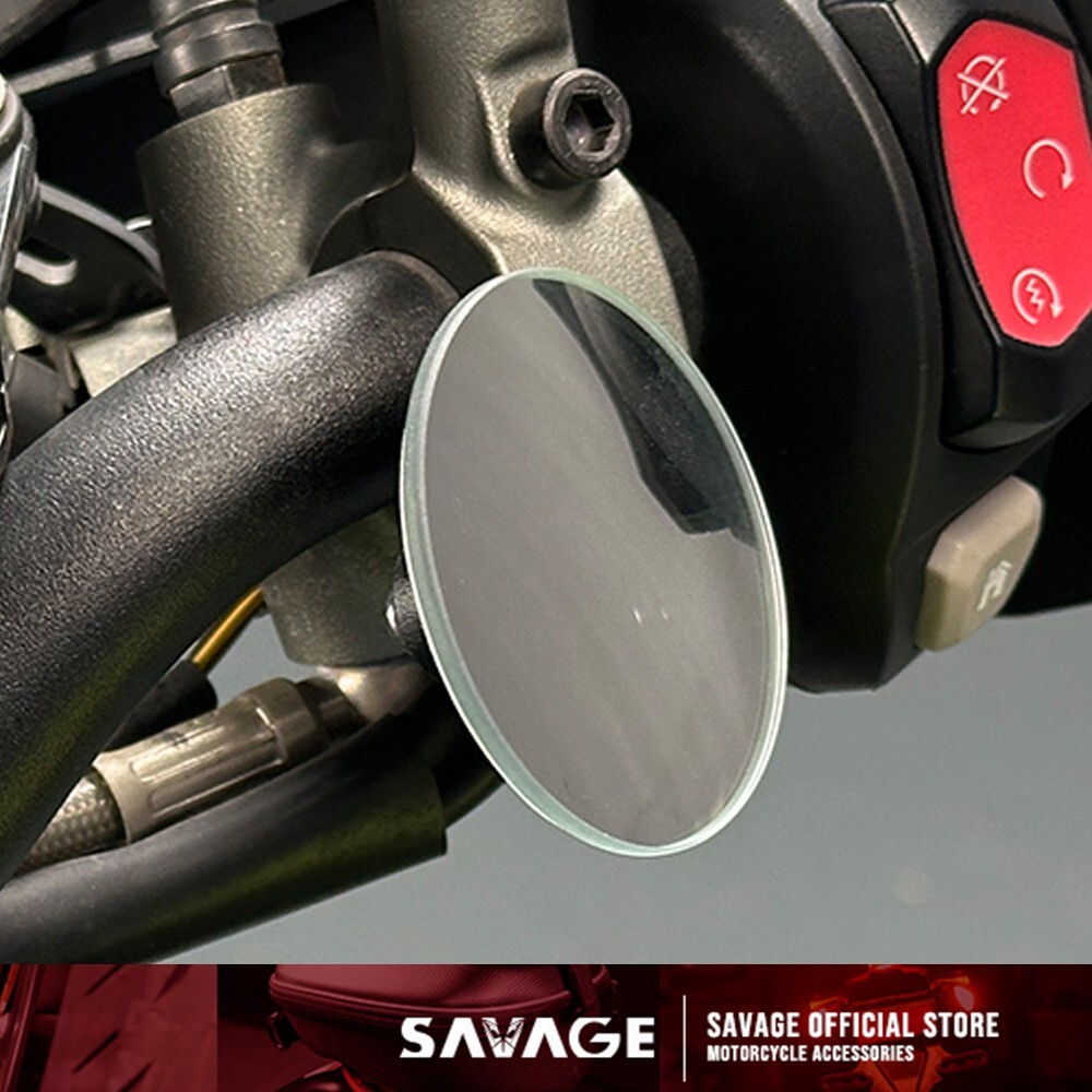 For Street Triple 765 RS R S Motorcycle Adjust Rear View Mirror 360°Convex Side