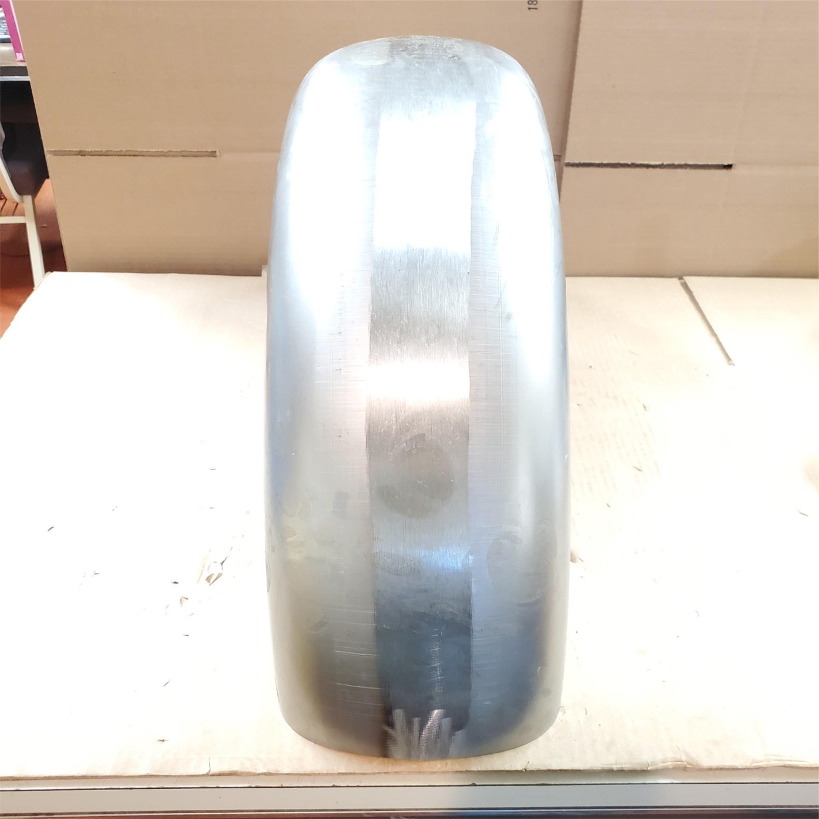 8.5″Custom Blank Steel Rear Fender Smooth 15-3/4 Radius Harley 1966-84 FL Shovel