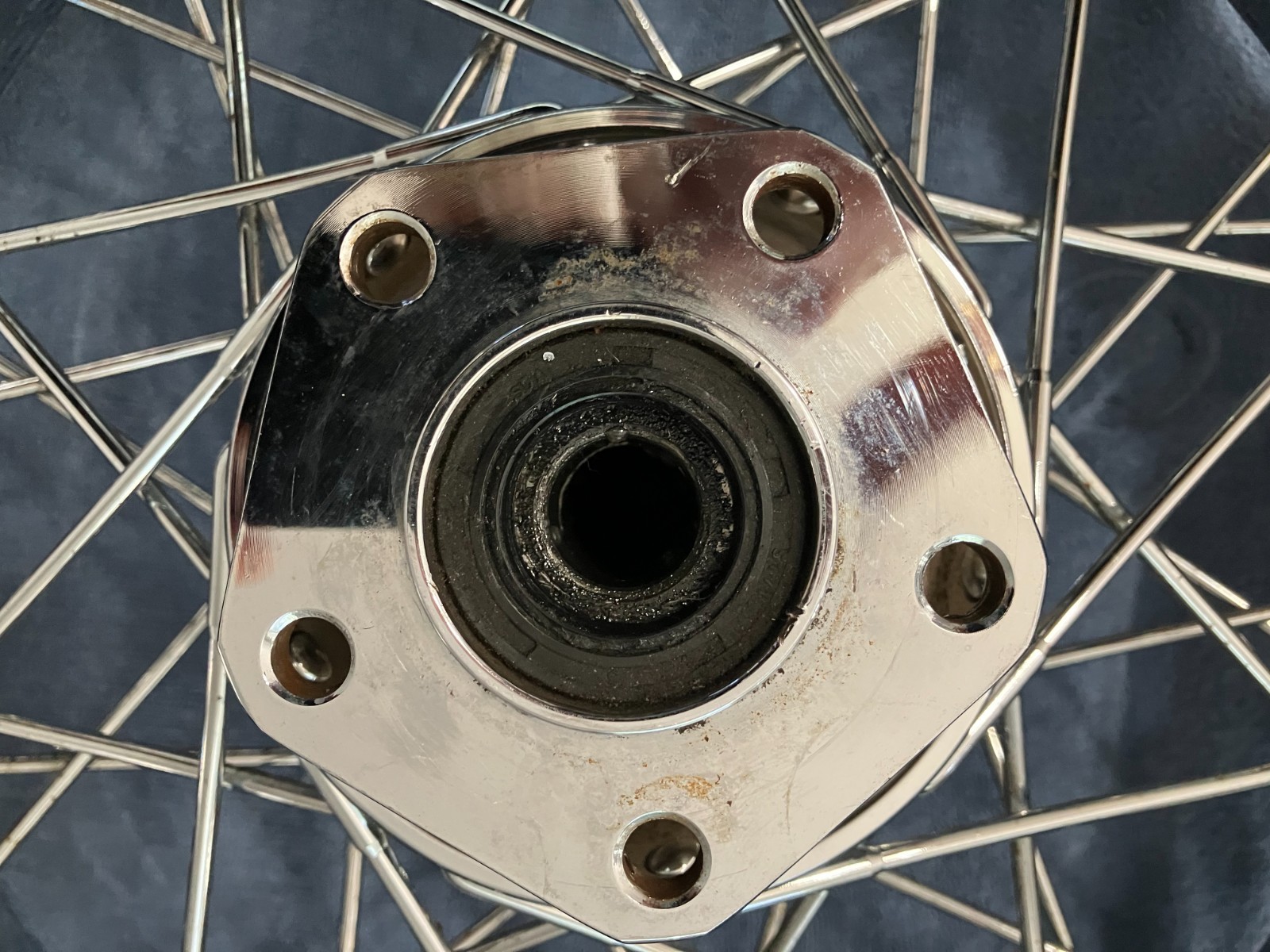 harley shovelhead panhead chopper RK EXCEL 40 spoke 16×5.50 rear wheel vintage