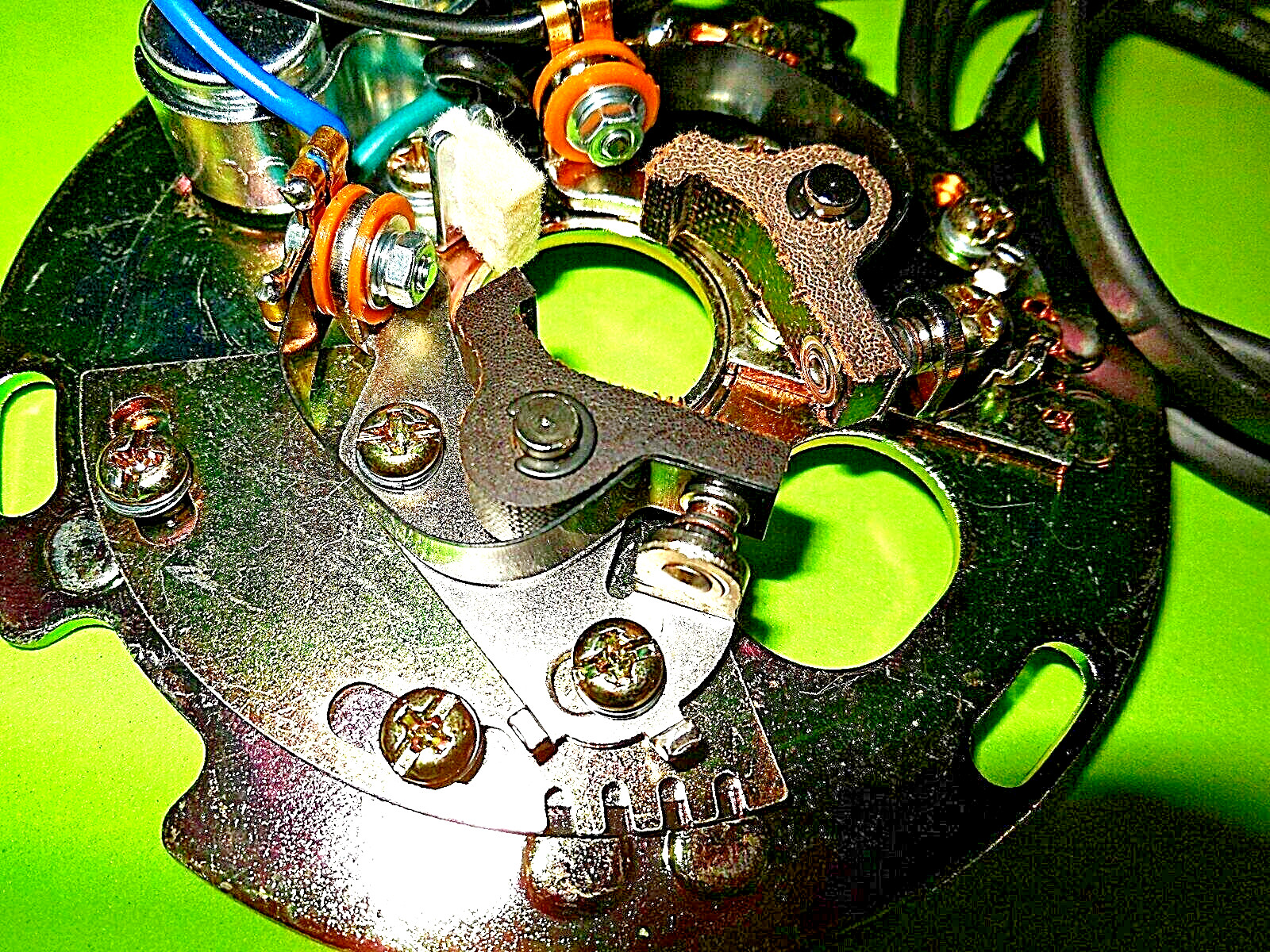 Ignition Points Plate assembly Kawasaki Z1 KZ900 KZ1000 LTD Police 78 Z1R
