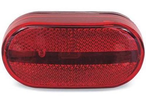 Optronics MC-31RS Red Side Marker Light 4×2-1/16in. Snap-In DOT/SAE