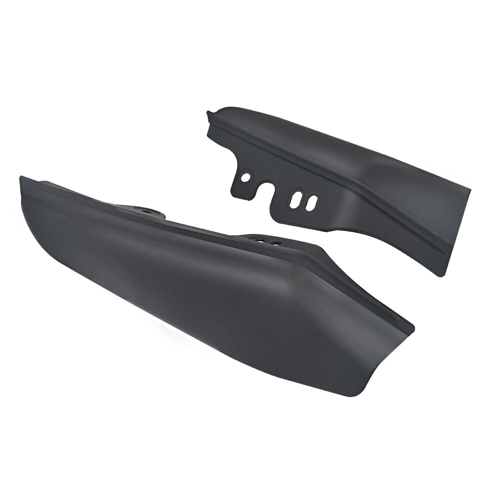 Mid-Frame Air Deflectors Heat Shield For Harley Touring 2001-2008 Matte Black
