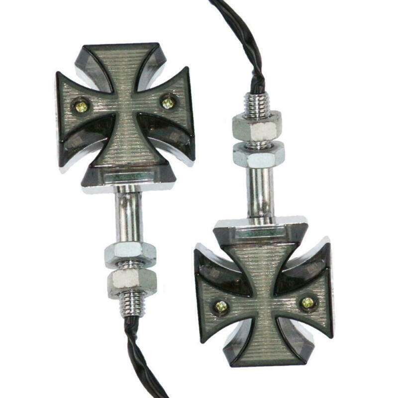 Cross 2″ aluminum& plastic Mini Light for Yamaha VStar XVS 650 950 1100 1300