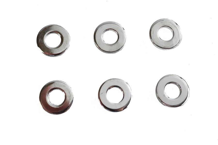 Chrome Flat Washer 3/8 inch for Harley-Davidson
