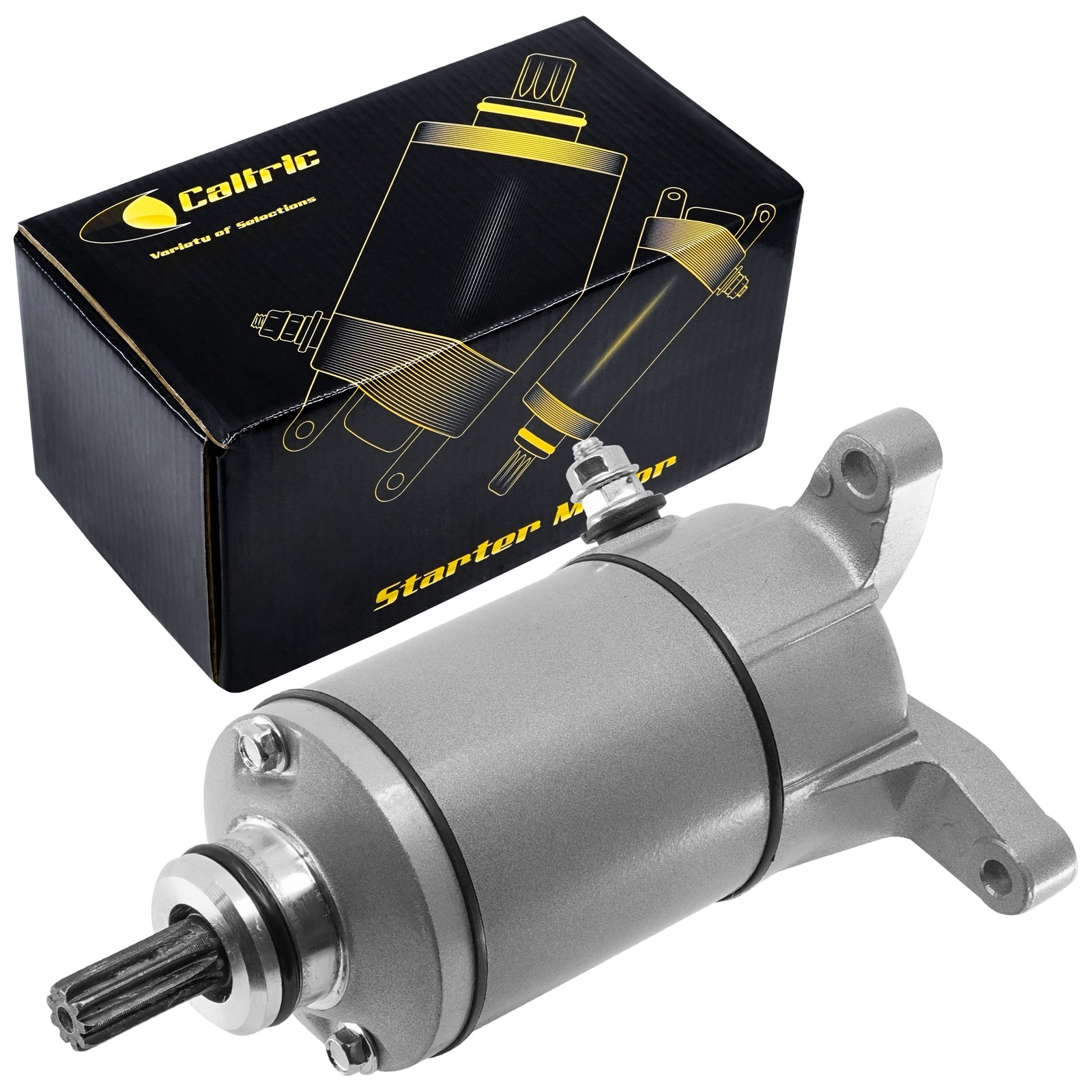 Caltric Starter Motor for Suzuki SV650 1999-2009