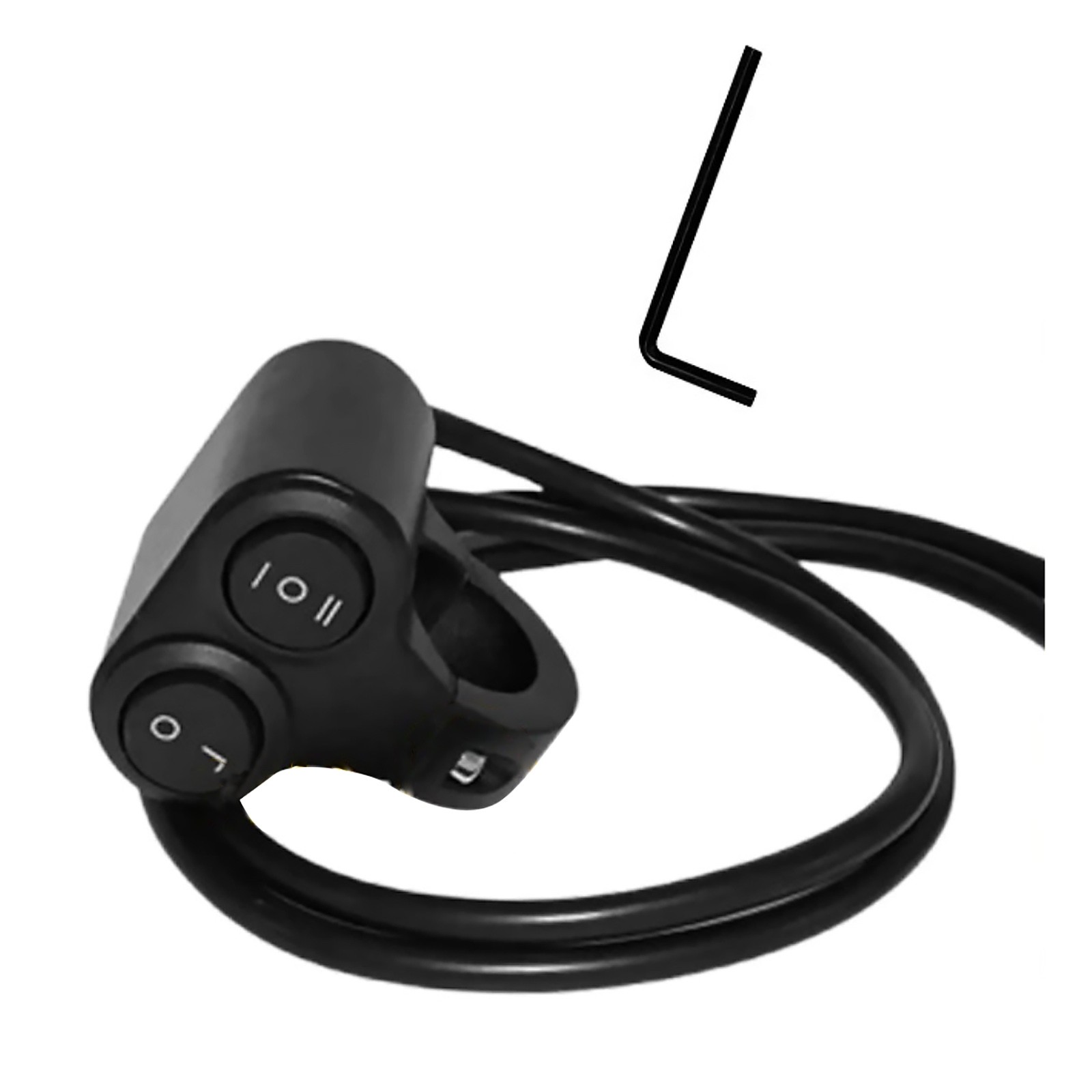 Motorcycle Handlebar 7/8″ Dual Button On Off Switch For Spot Light Bike New