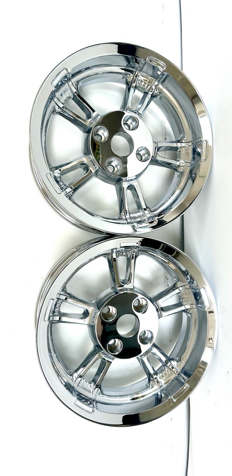 HARLEY REAR WHEELS FREEWHEELER TRI GLIDE Chrome 2009 -25 ENFORCER RIMS OUTRIGHT^