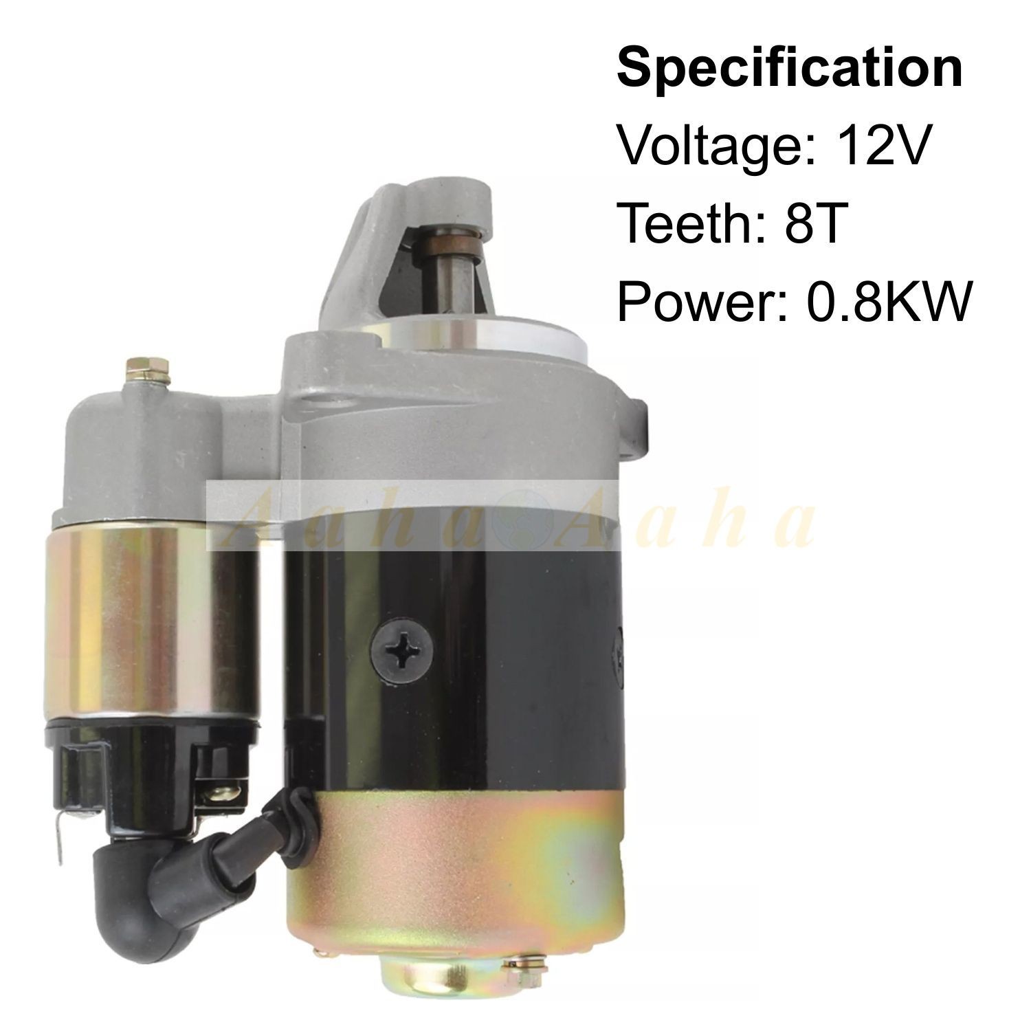 12V 8T Starter Motor 114362-77010 for Yanmar GA220 L75 Komatsu 1D75-1A Engine