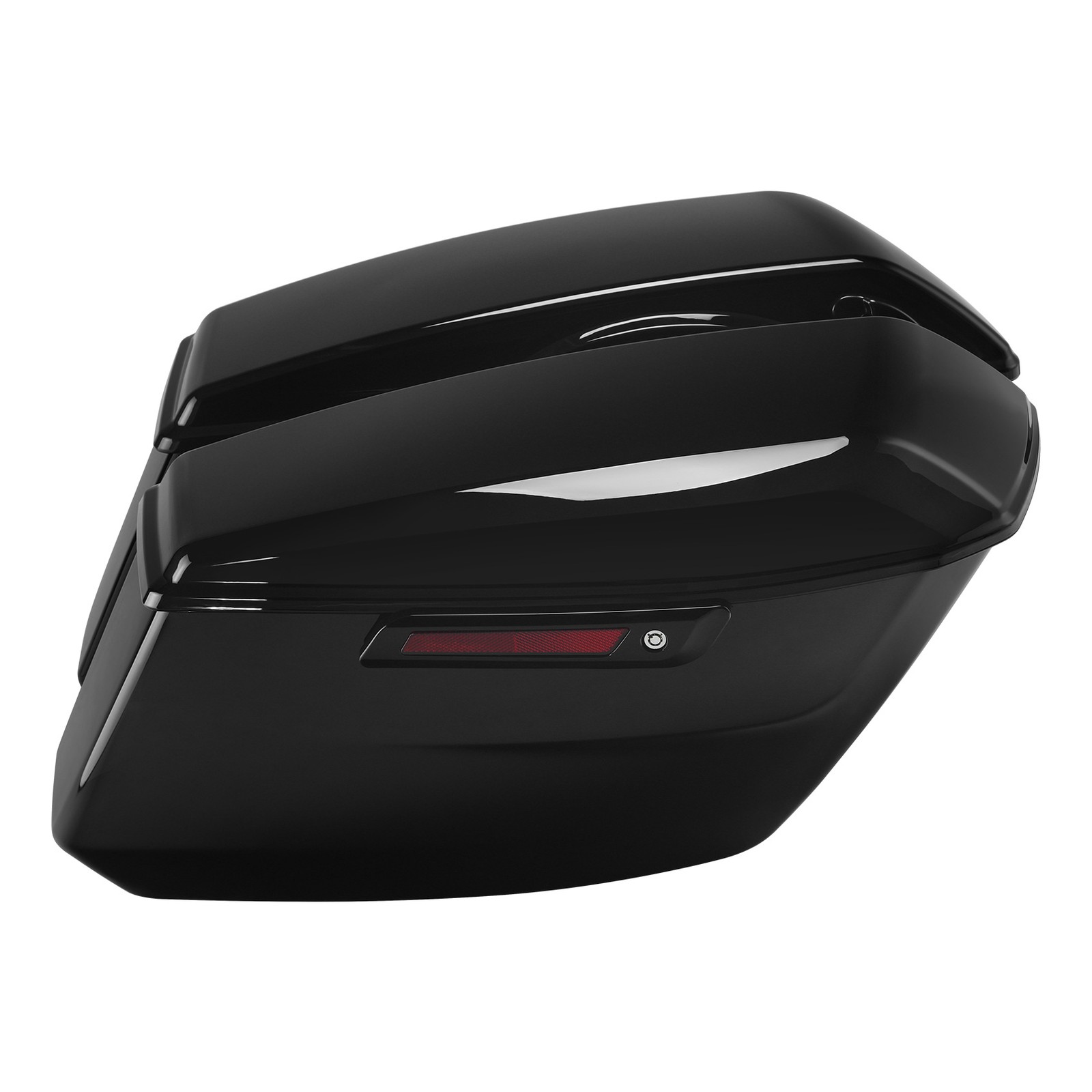 Vivid Black Saddlebags Saddle Bag Fit For Harley Street Road Glide 2024-2026