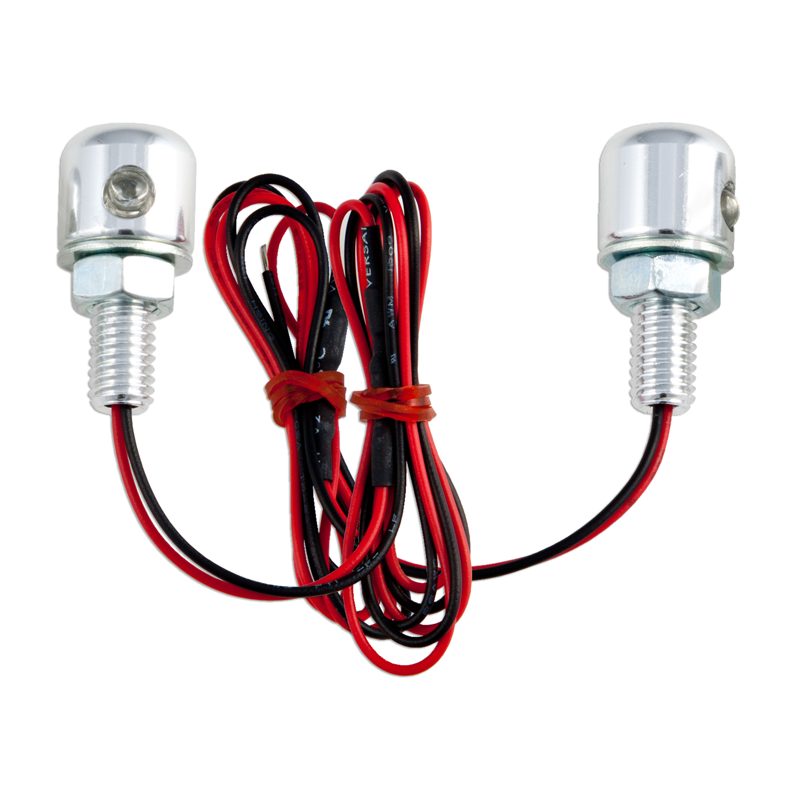 90° Accent Light 6mm White Motorcycle Car Auto LED License Plate Bolt 12V