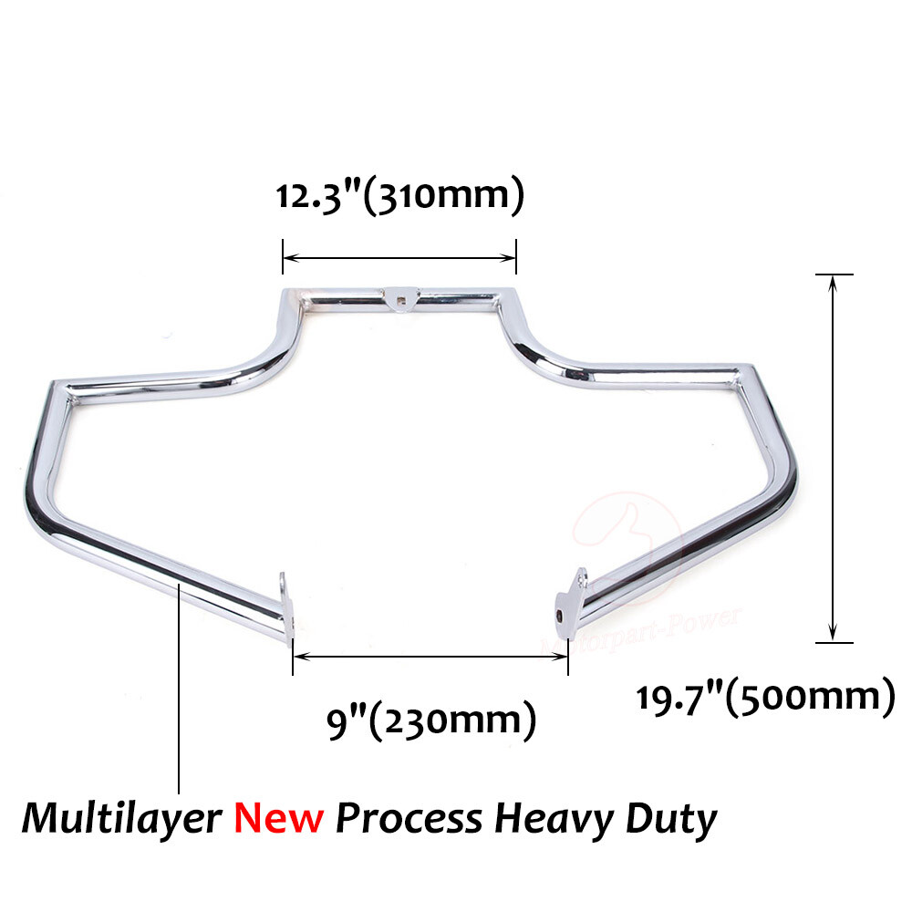 1 1/4″ Engine Guard Highway Crash Bar For Harley 00-17 Softail Fatboy Classic FL