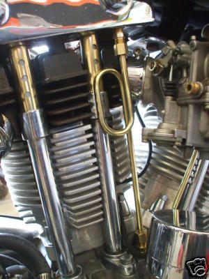Old-Stf 57-84 Ironhead Sportster Engine Brass oil line & Hardware Dress up Kit