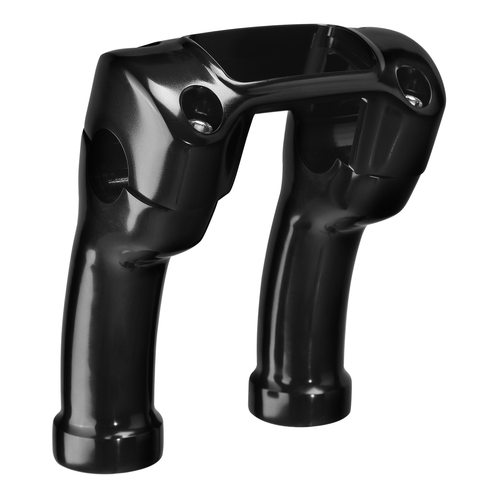 4″ Handlebar Riser 1″Top Clamp Fit For Harley Softail Street Bob FXBB FXBR 18-24