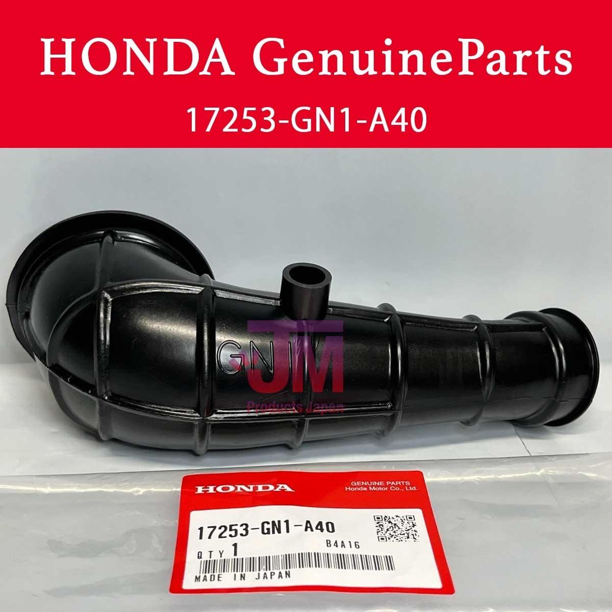 Honda Airbox To Carb Intake Boot 00-03 XR80R 04-13 CRF80F Genuine 17253-GN1-A40