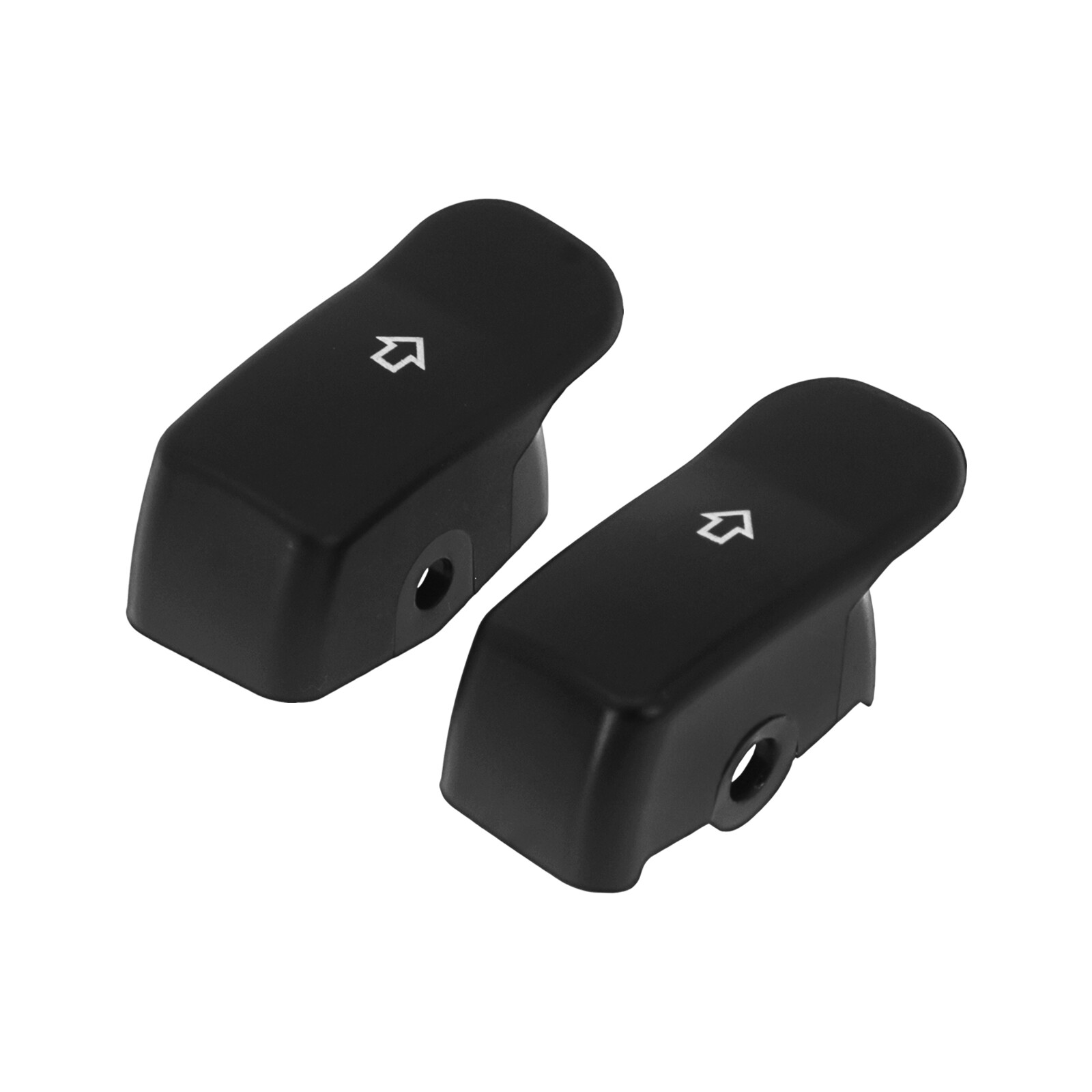 Black Extension Switch Button Cap Cover Turn Signal Fit For Dyna Sportster XL