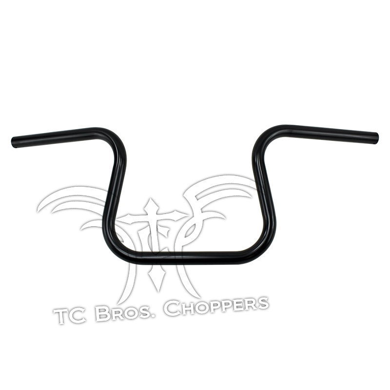 TC Bros. 1″ Lane Splitter Handlebars Black Sportster Dyna Chopper Bobber harley
