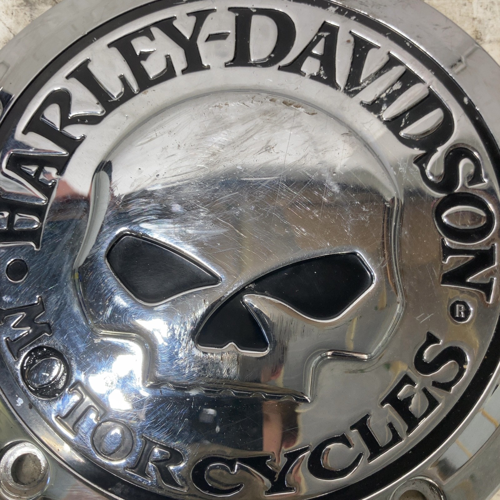 99-17? Harley Davidson Softail Dyna Touring Twin Cam Willie G Skull Derby Cover
