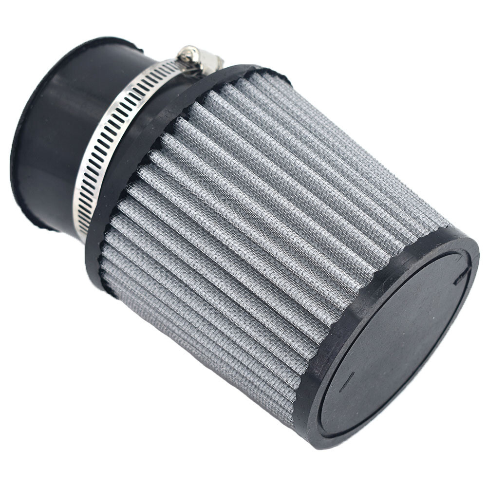 62mm white Air Filter Pod Bend Inlet For Motorcycle Scooter ATV Dirt Bike