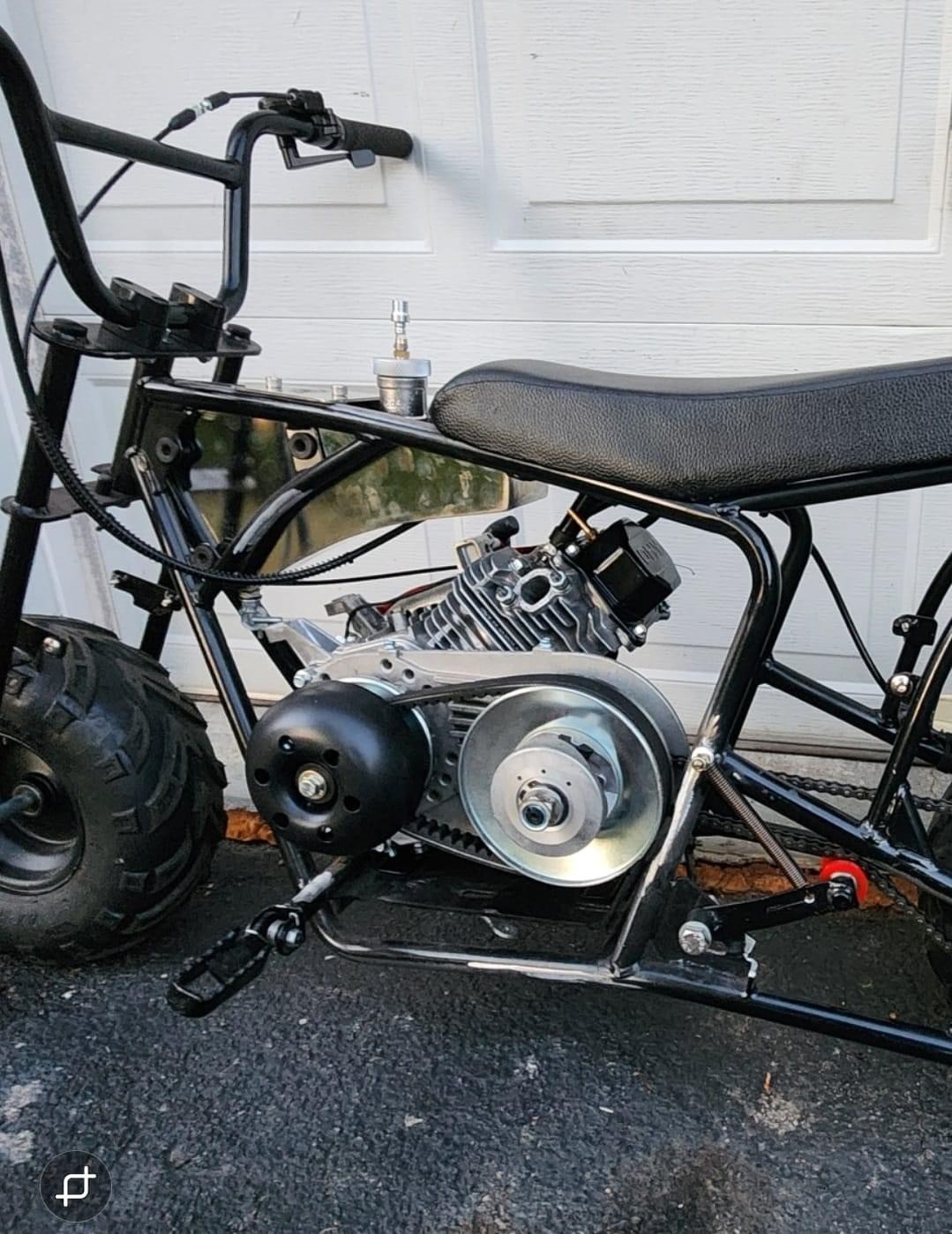 Stainless Steel Fuel Gas Tank for Coleman B100 RB100 Realtree RT100 Mini Bike