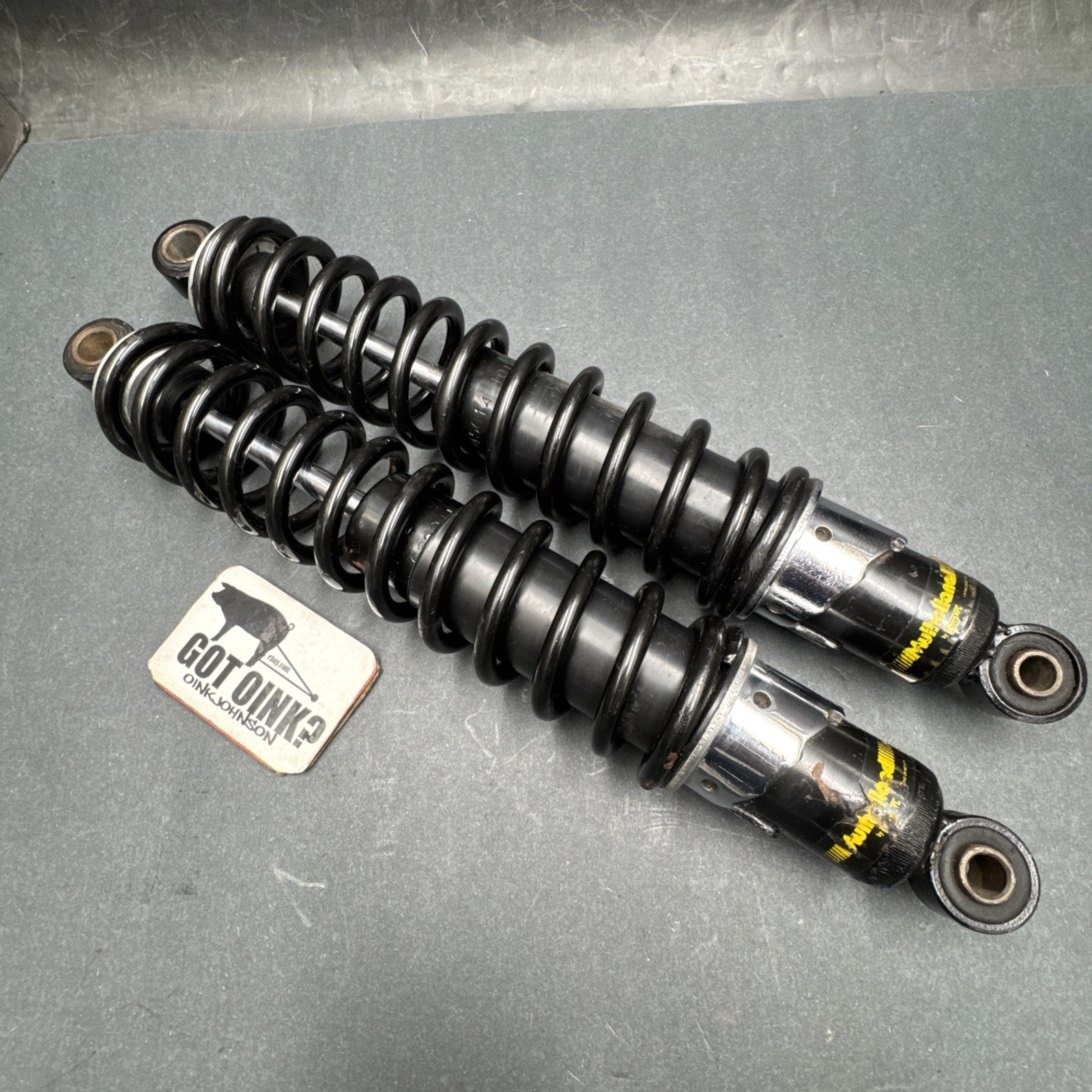 Kawasaki 1973-80 Z1 KZ 900 1000 Z1R KZ1000 A B Pair Mulholland Suspension Shocks