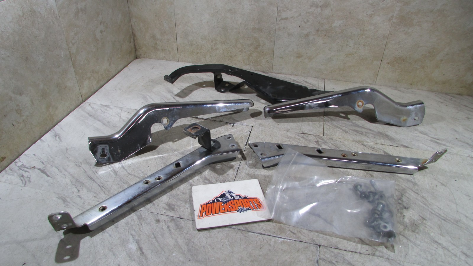 HARLEY SADDLEBAG SUPPORT & BRACKETS, FITS 2008 ELECTRA GLIDE FLHT (DA7110)
