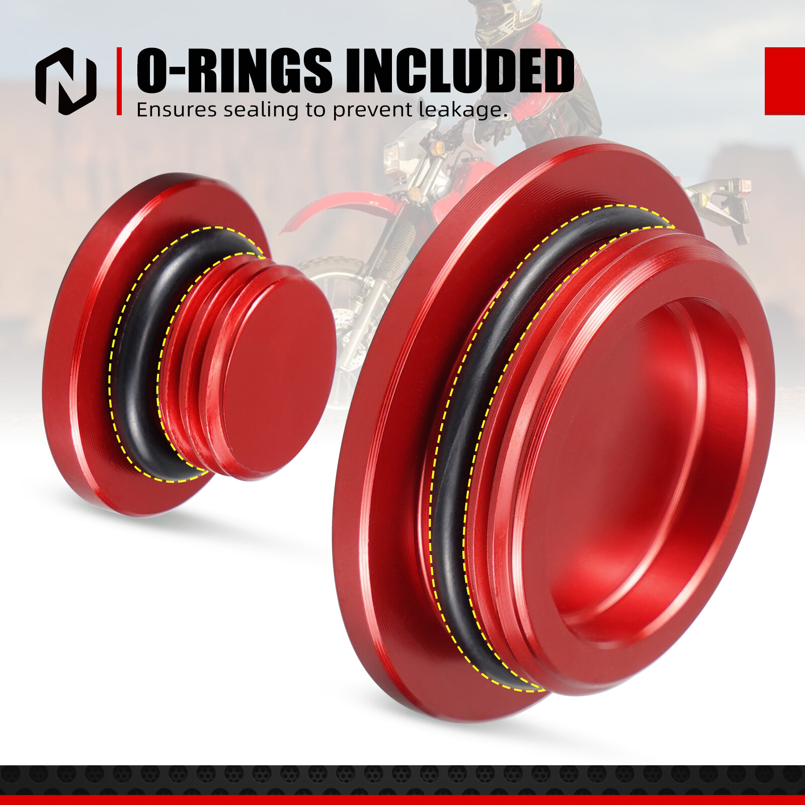 Crankcase Cover Cap Engine Plug For Honda CRF450R 2002-2016 CRF450X 2005-2017