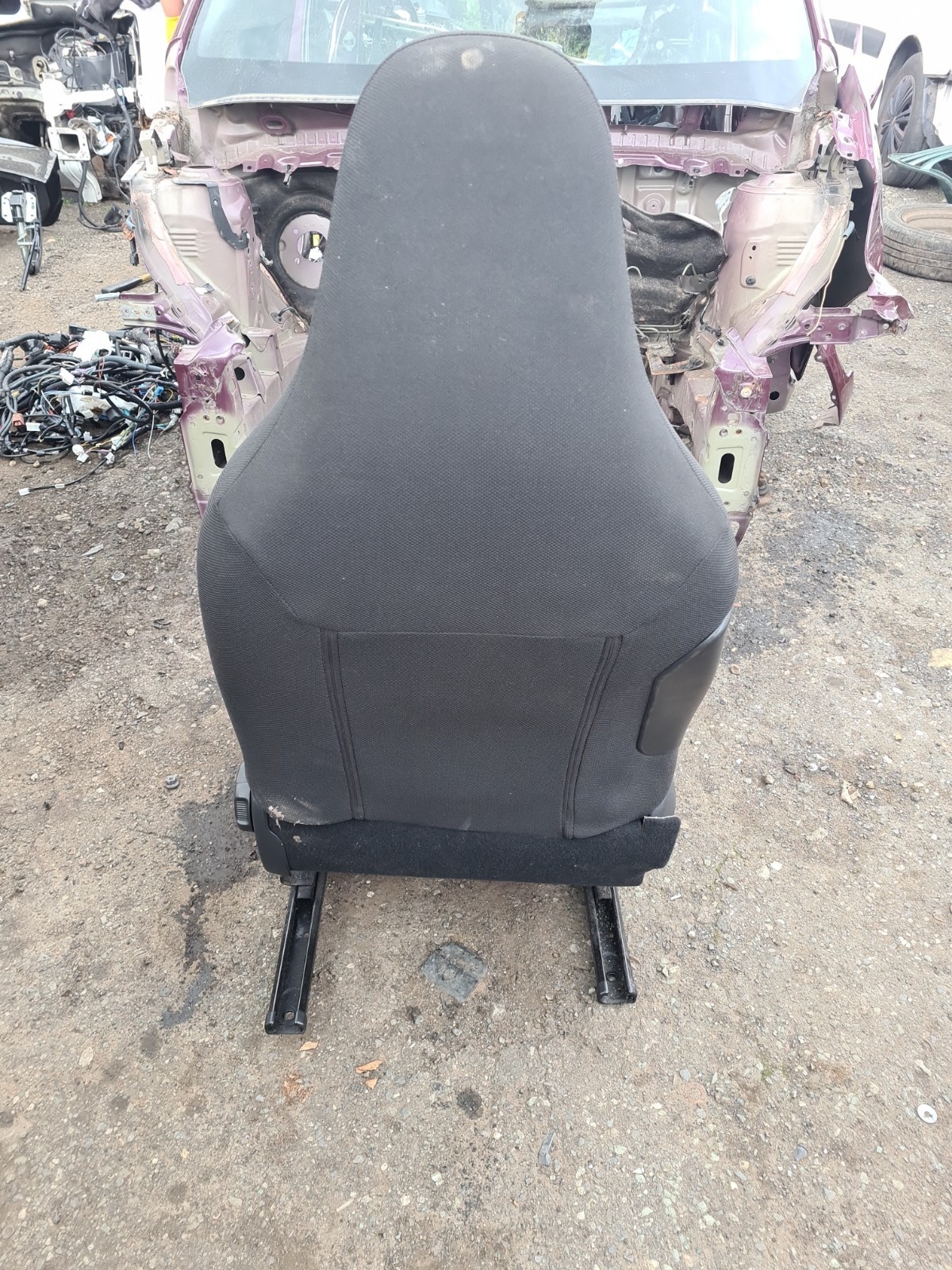 2017 PEUGEOT 108 MK1 DRIVER SIDE FRONT SEAT 5 DOOR