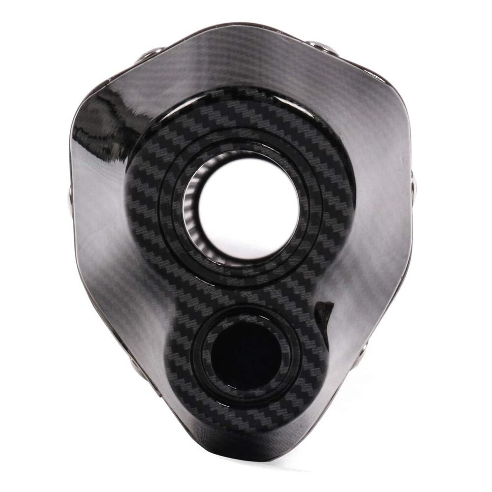 2″ 51mm Universal Motorcycle Exhaust Double Tip Muffler Tail Pipe Dirt Bike ATV