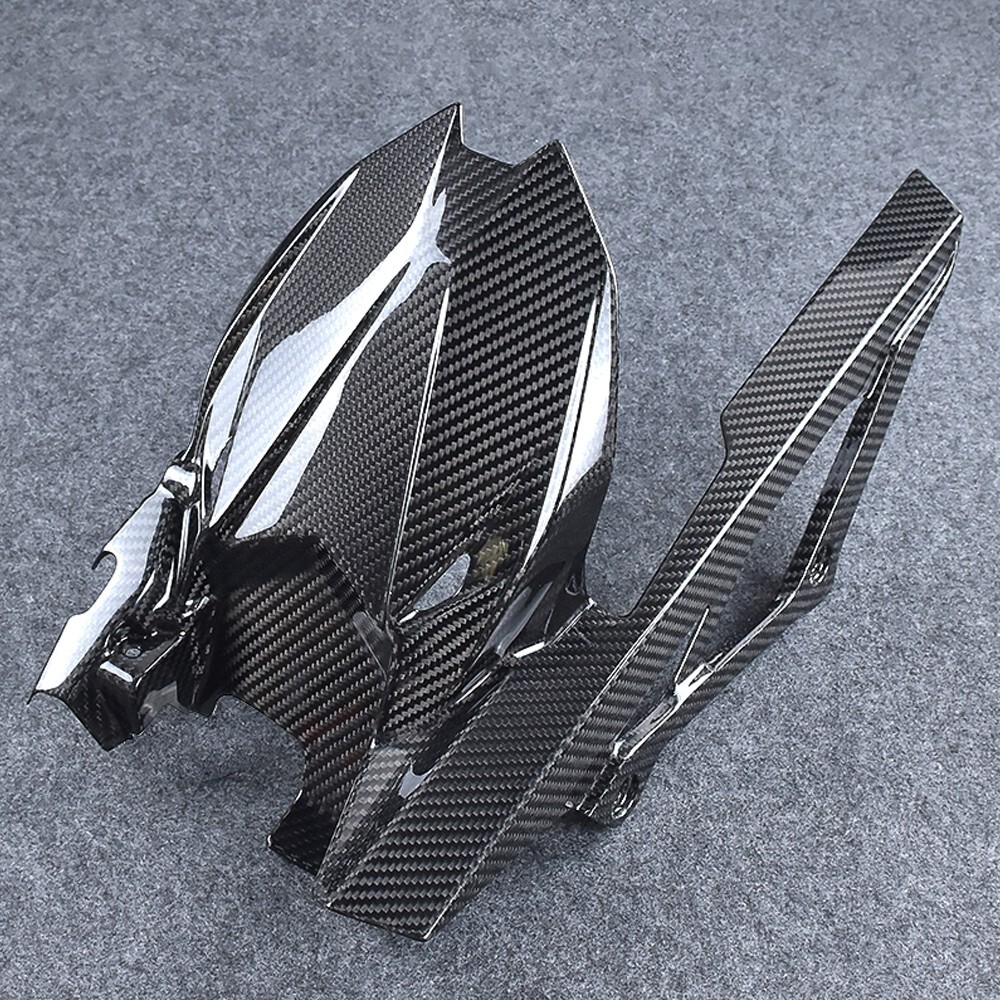 Real Carbon Fiber For 2023-2026 Ninja ZX-4RR ZX4R Rear Hugger Fender Mudguard