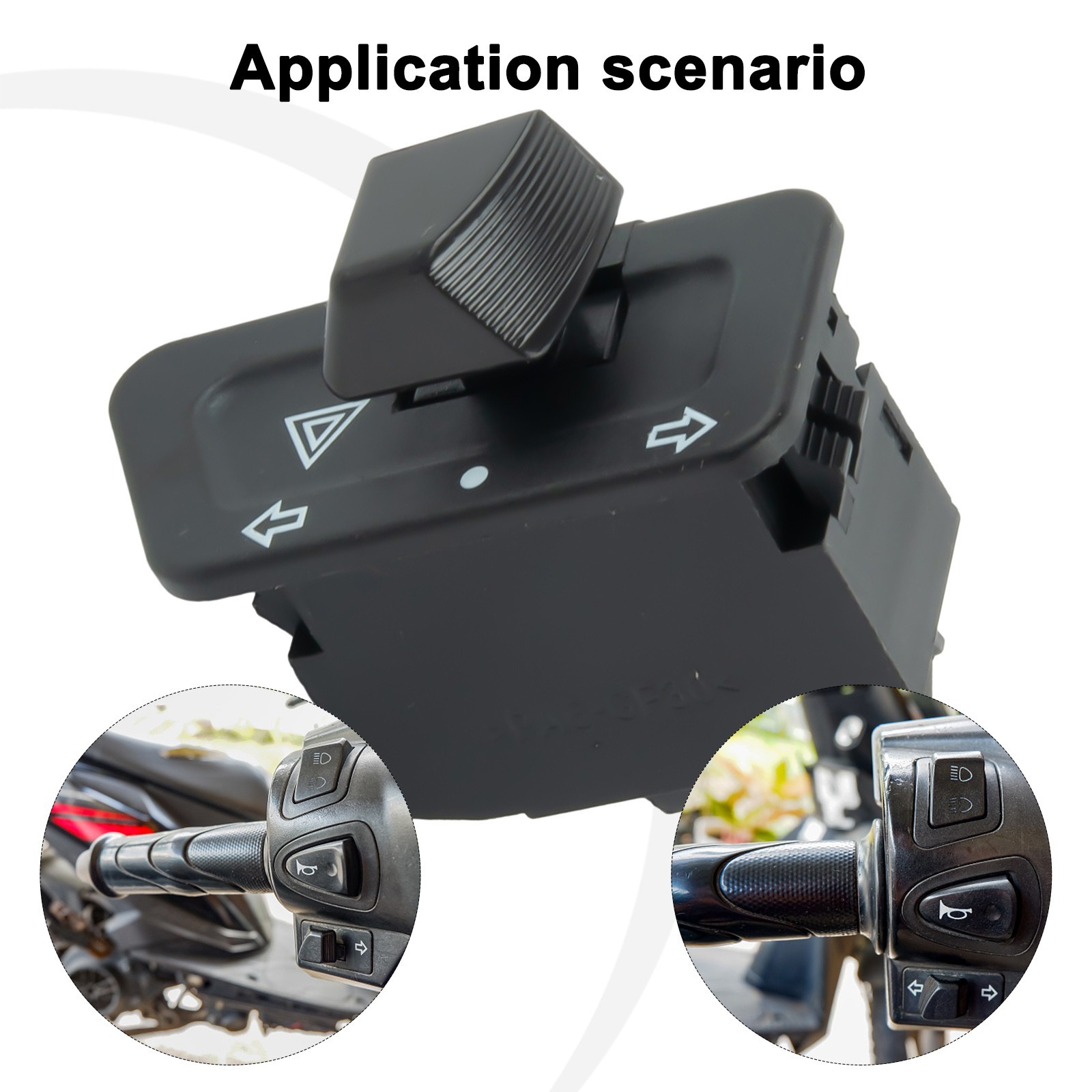 Brand New Switch Motorcycle Parts Plastic Nylon PA6 Double for flash Switch