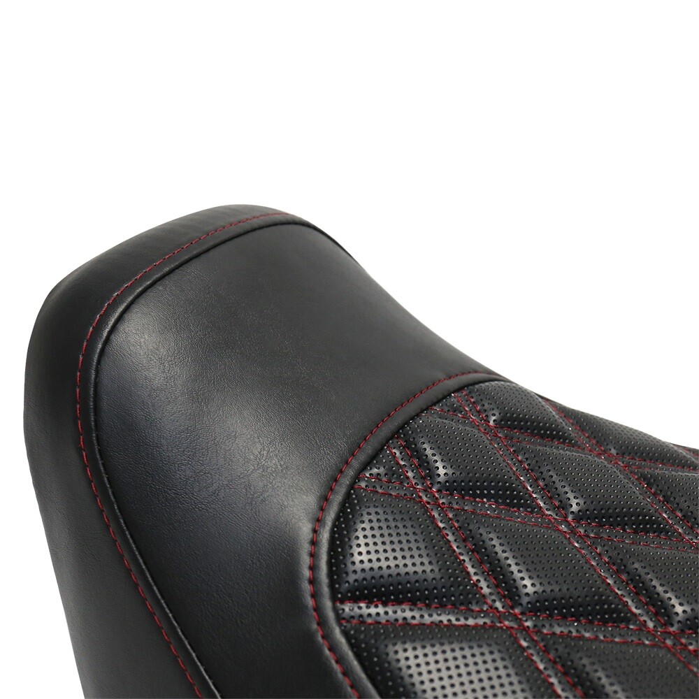 Seat Red Line Two-Up Driver & Passenger For Harley Road King Models 1997-2007 US