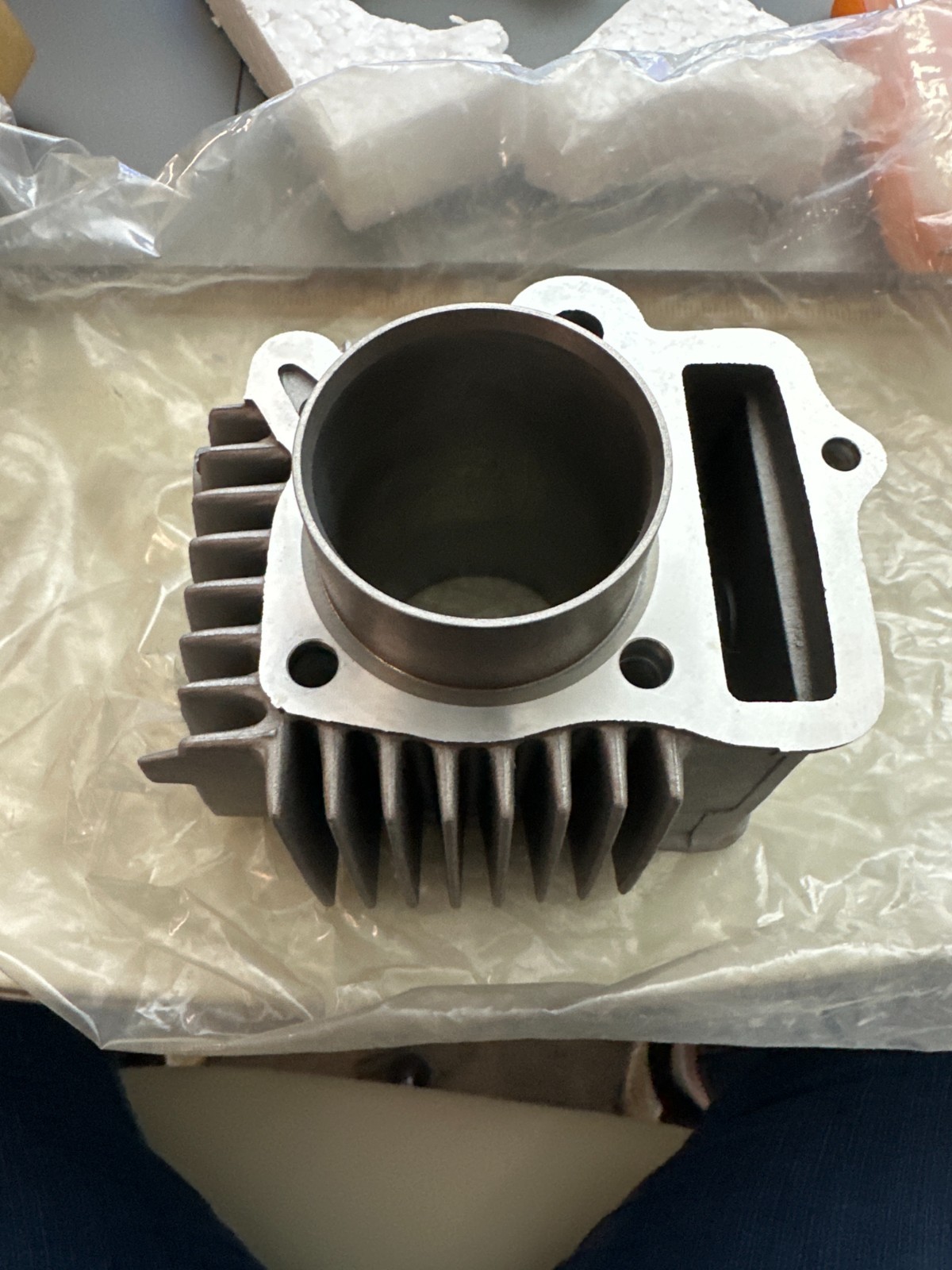 1EA NEW HONDA ALUMINUM CYLINDER STOCK 47MM BORE CT70 ATC70 SL70 XL70 XR70 CRF70
