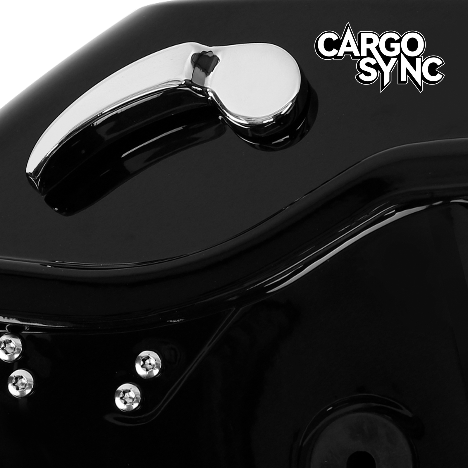 Vivid Black Saddlebags Saddle Bags Fit For Harley Touring Street Glide ’14-24