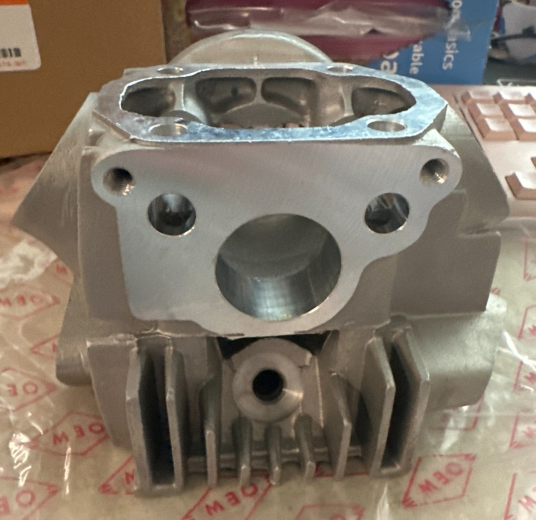 1EA NEW BIG DOME/PORT/VALVE HEAD, USES OLD TYPE CAM/ROCKER/PIN/COVERS