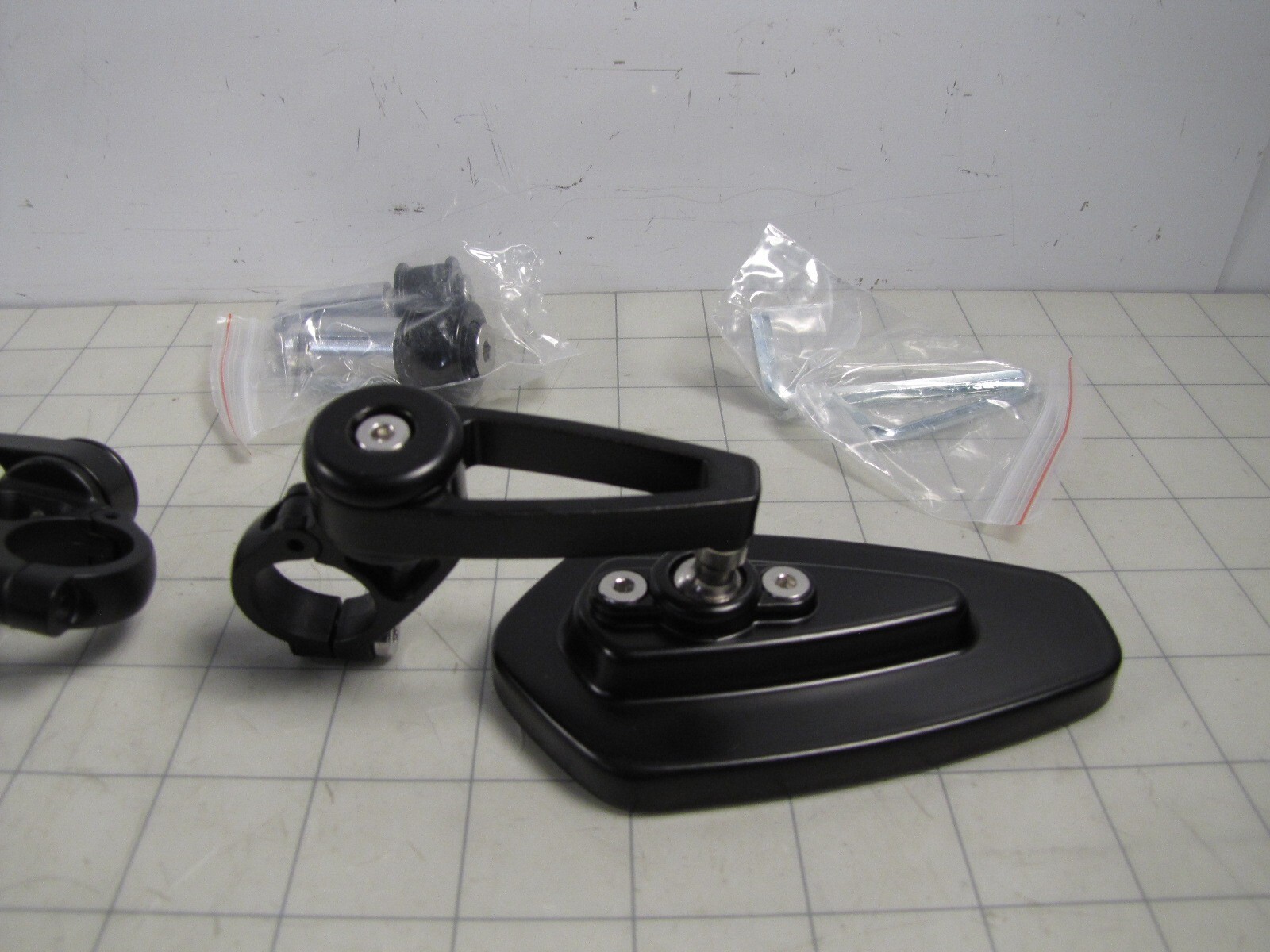 1-Pair SF-107 Motorcycle Handlebar End Rearview Side Mirrors NEW