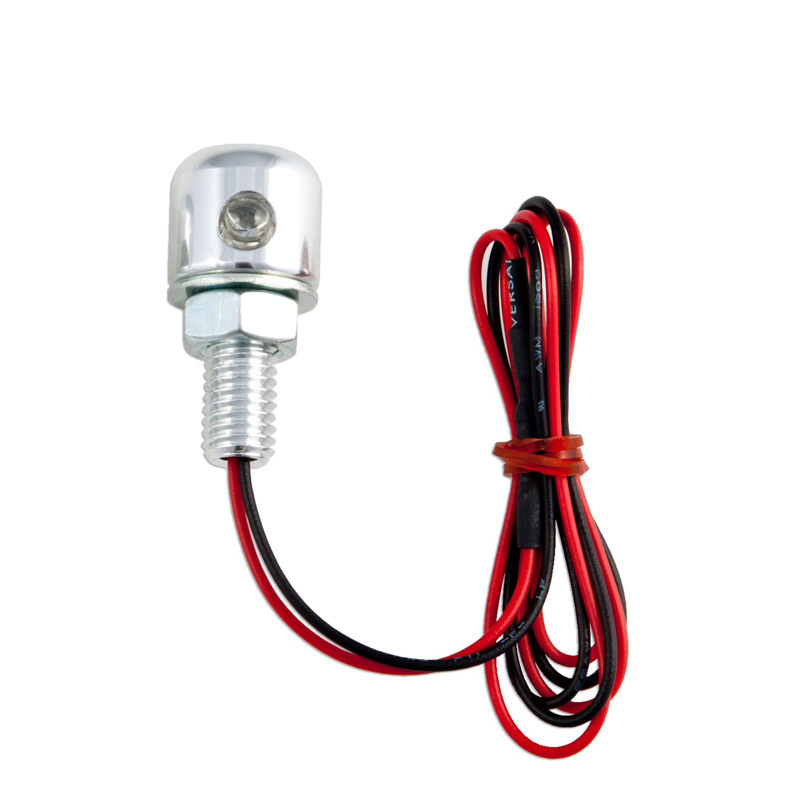 90° Accent Light 6mm White Motorcycle Car Auto LED License Plate Bolt 12V