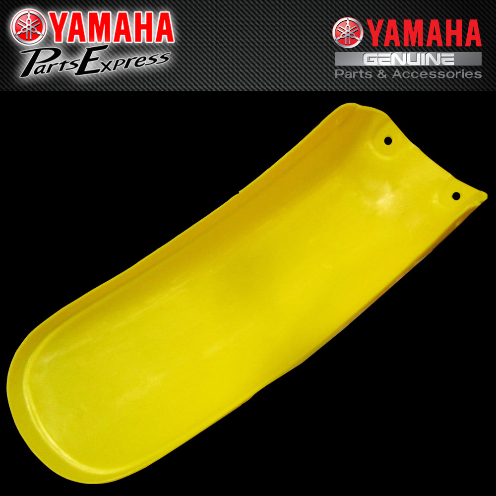 NEW 1980 – 1984 YAMAHA YZ250 YZ465 YZ490 OEM YELLOW REAR FENDER 3R4-21611-00-00