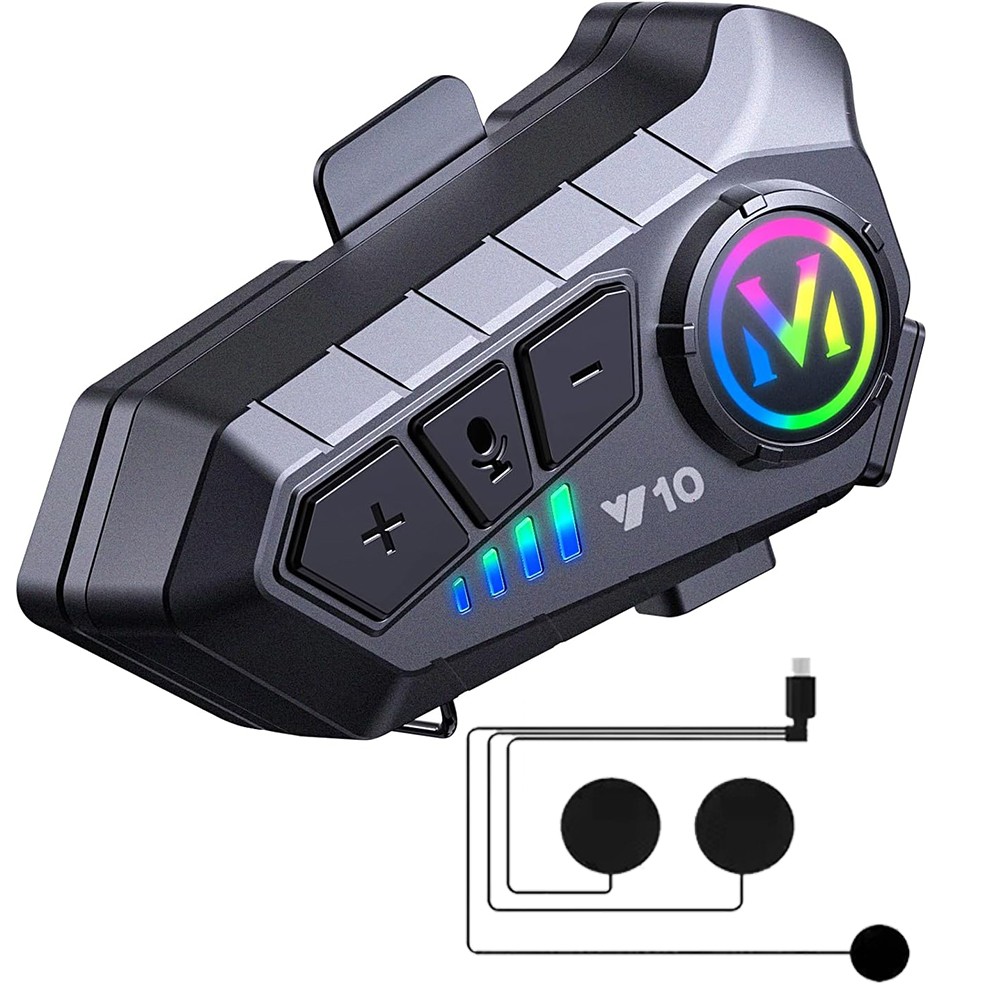 Motorcycle Bluetooth Headset Speaker Skiing Earphone Waterproof Bluetooth Helmet