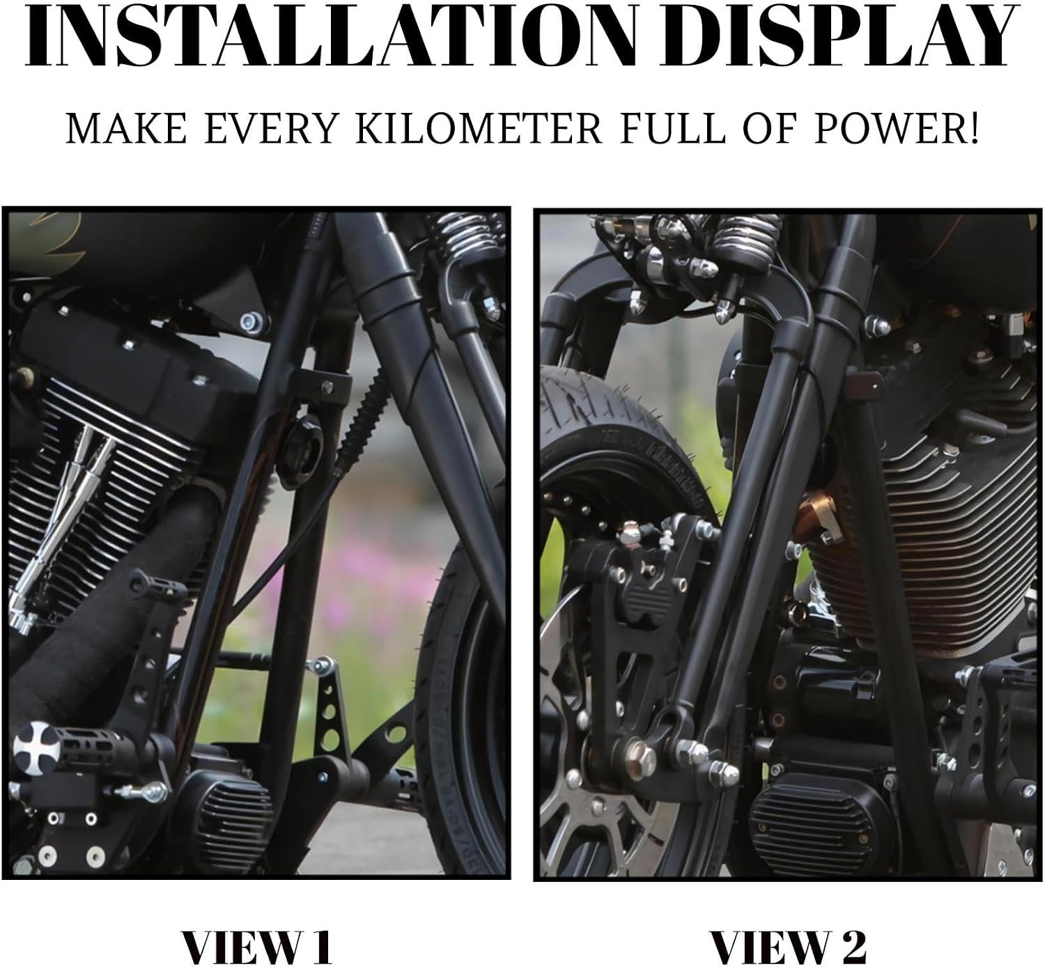 2000-2017 Front Frame Down Tube Covers Harley Softail Fat Boy Heritage Deluxe Sp