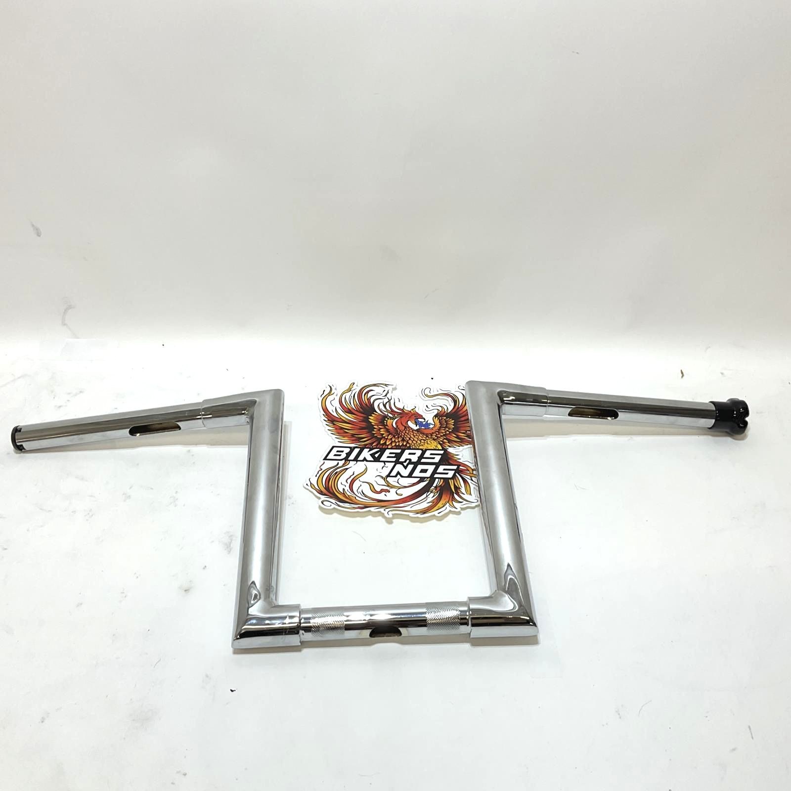 LA Choppers 10″ Narrow Z Bar 1.25″ Old School Ape 1″ Handlebar Chrome LA-7307-10