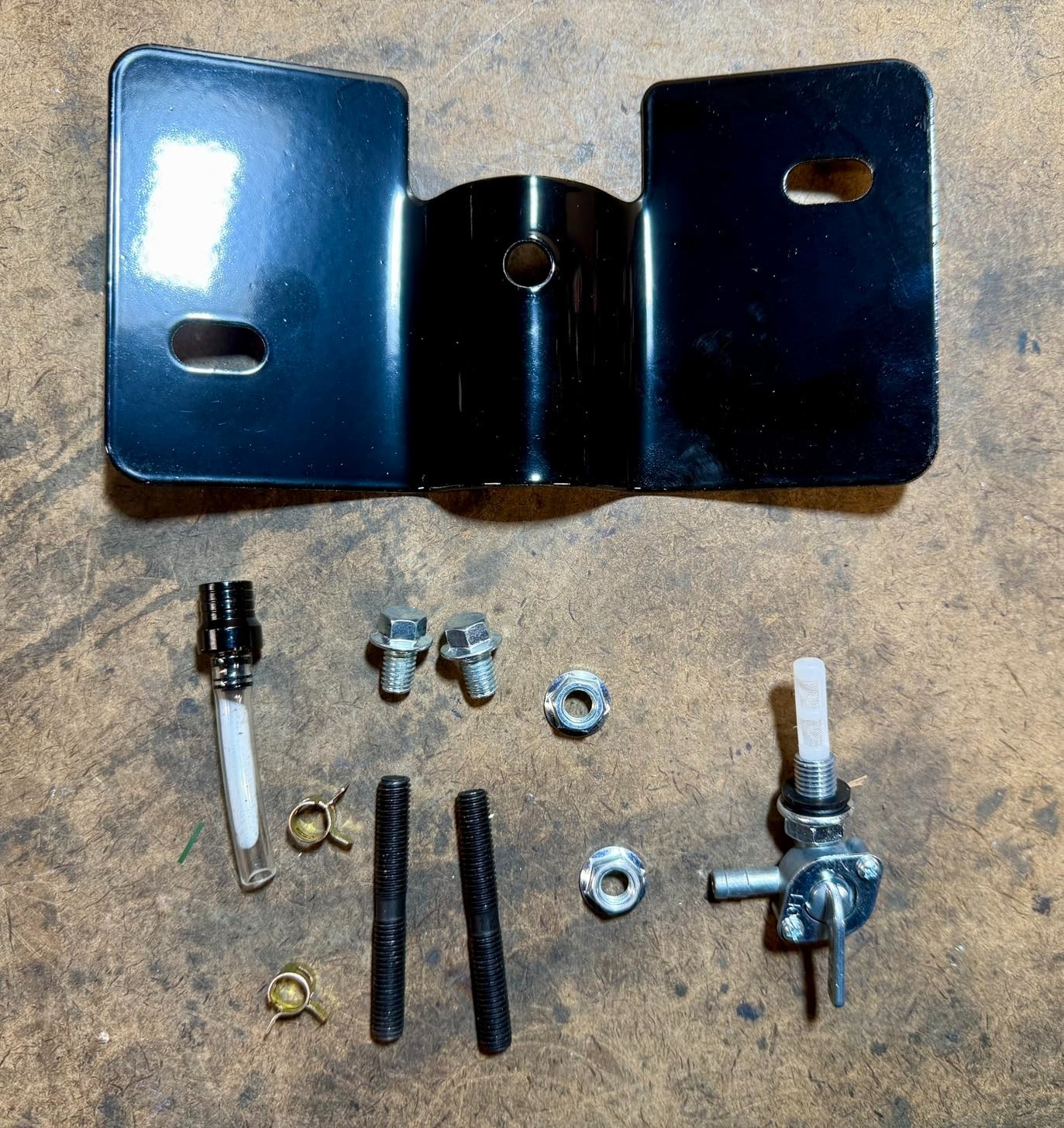Black Real Gas Fuel Tank for Mini Baja Heat Warrior Hawg Ty 196cc Mini Bike
