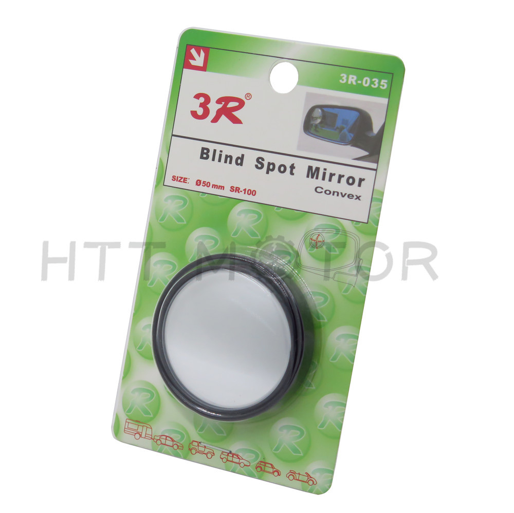 1 Pc Universal 2″ Round Angle Convex Rear Side View Blind Spot Mirror for Car