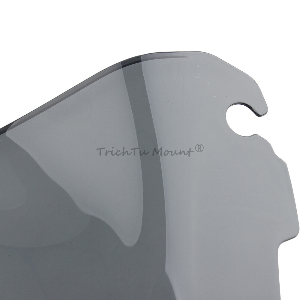 9″ Wave Windshield Windscreen For Harley Touring Ultra Classic Electra Glide